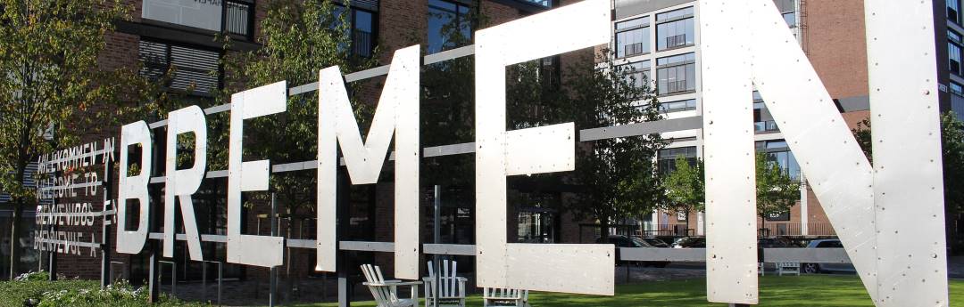 Ihr zuverlässiger Partner für Bremen und Umland: Detektive.com Schriftzug Willkommen in Bremen als Symbol für Detektivaufgaben